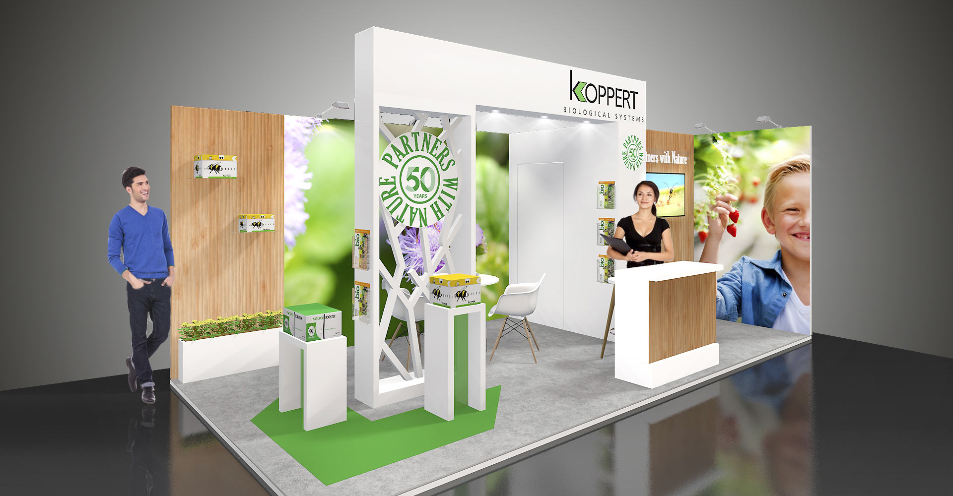 Stand design : une véritable fenêtre ouverte sur l'entreprise